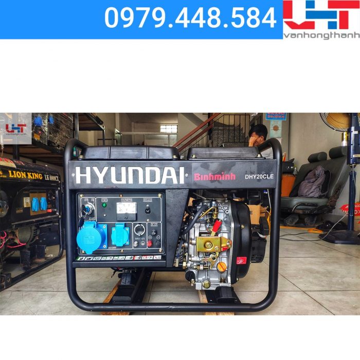 Máy phát điện Gia đình Hyundai DHY20CLE (1.7Kw-2.0Kw)