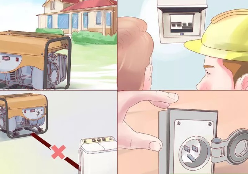 Nối thiết bị điện đúng cách với máy phát điện